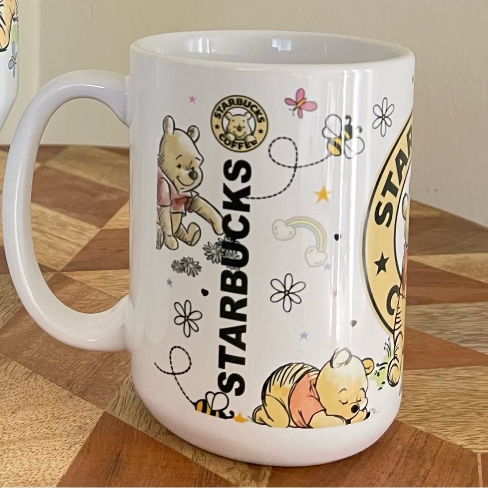 New Winnie the Pooh mug 15 oz Ceramic 15oz mugs NWT Hand Crafted - Picture 2 of 3